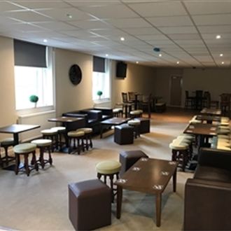 Football Club renovate untouched mid-80s function room