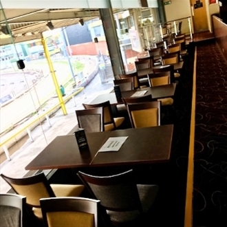Take a seat for greyhound racing at Sheffield Stadium with Trent Furniture