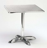 Alma square aluminium outdoor table