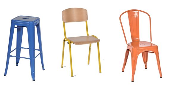 Examples of contract furniture with bright colour schemes from Trent Furniture