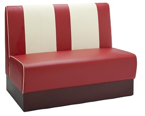 American Diner Bench for holiday park cafés and restaurants