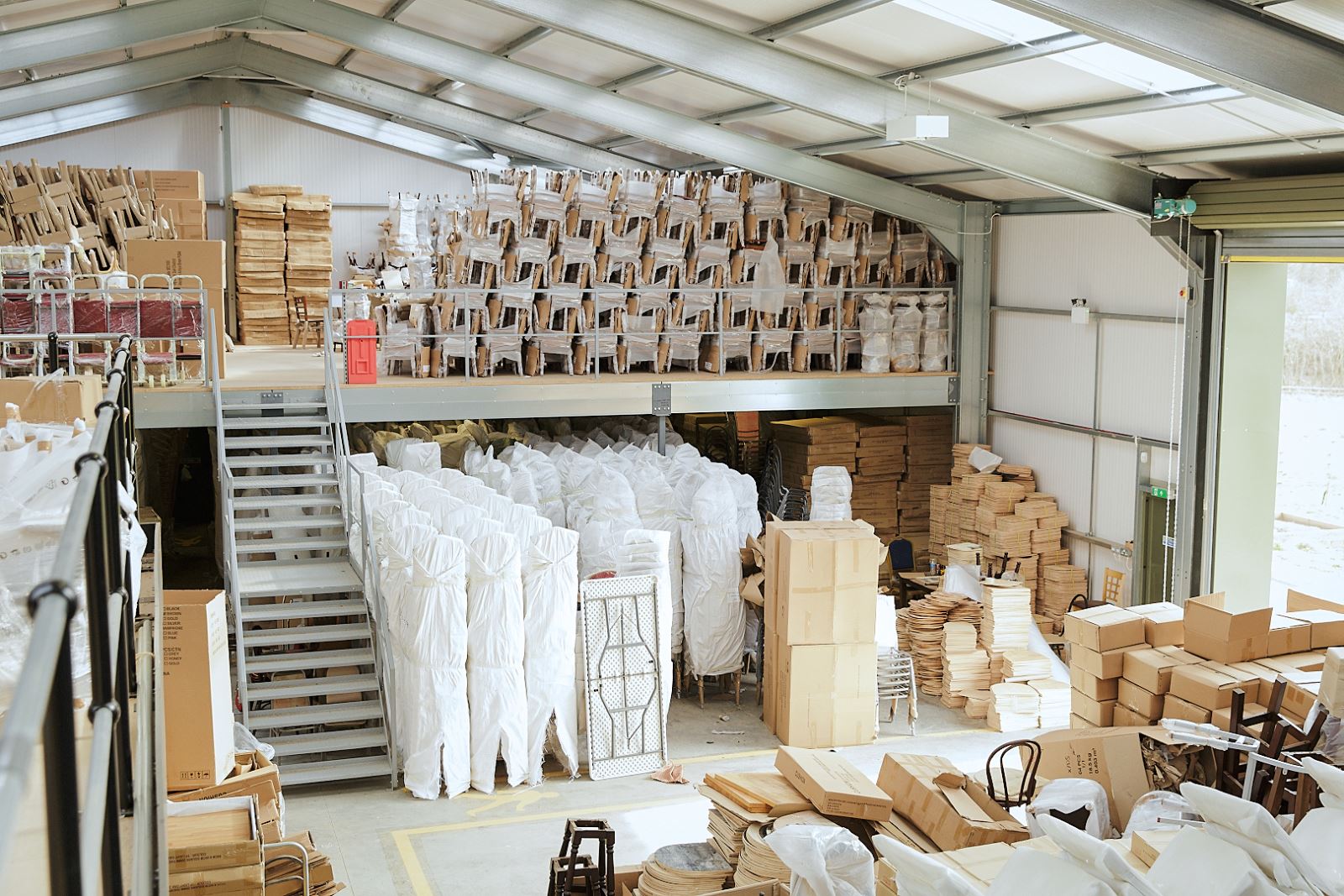 Trent Furniture warehouse and storage facilities