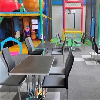 Trent Furniture tables picked for Drake’s Den soft play centre