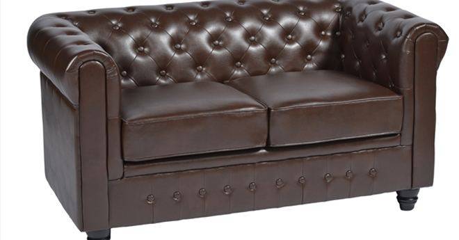 Chesterfield Sofas Armchairs In Faux, Faux Leather Chesterfield Sofa